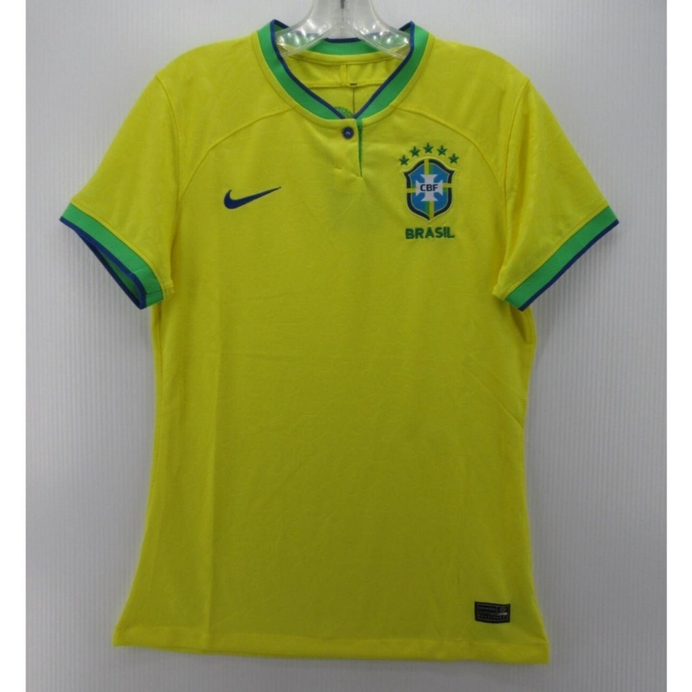 Nike Yellow and Green Short Sleeve Tee